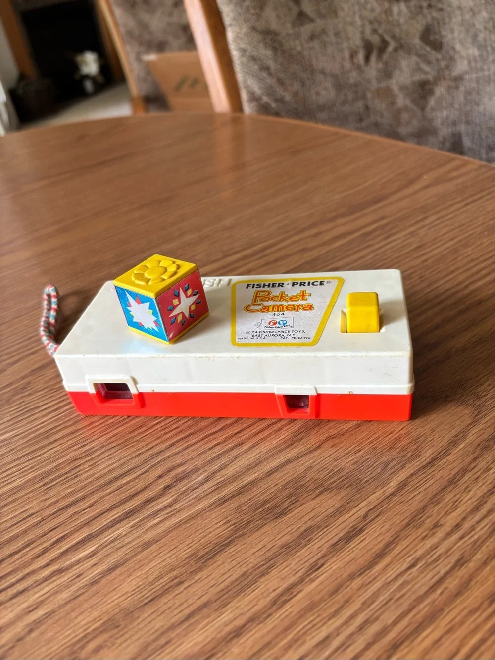 Vintage 1974Fisher-Price Kids Pocket Camera Toy